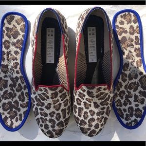 Rothy’s leopard loafers